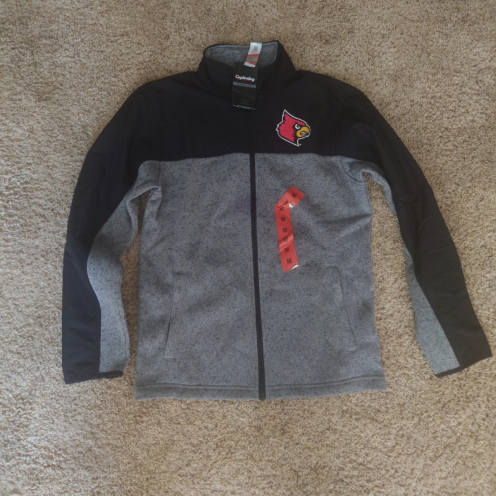 Louisville Cardinals Zip Up Jacket Medium